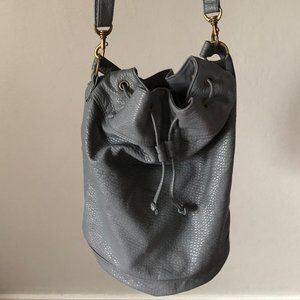 Volcom Furballz Gray Bucket Bag